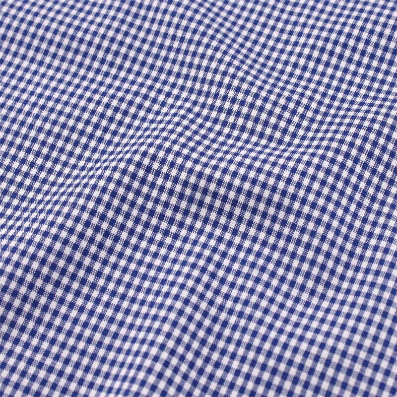 Stoff Meterware Karo 2x2 mm Blau