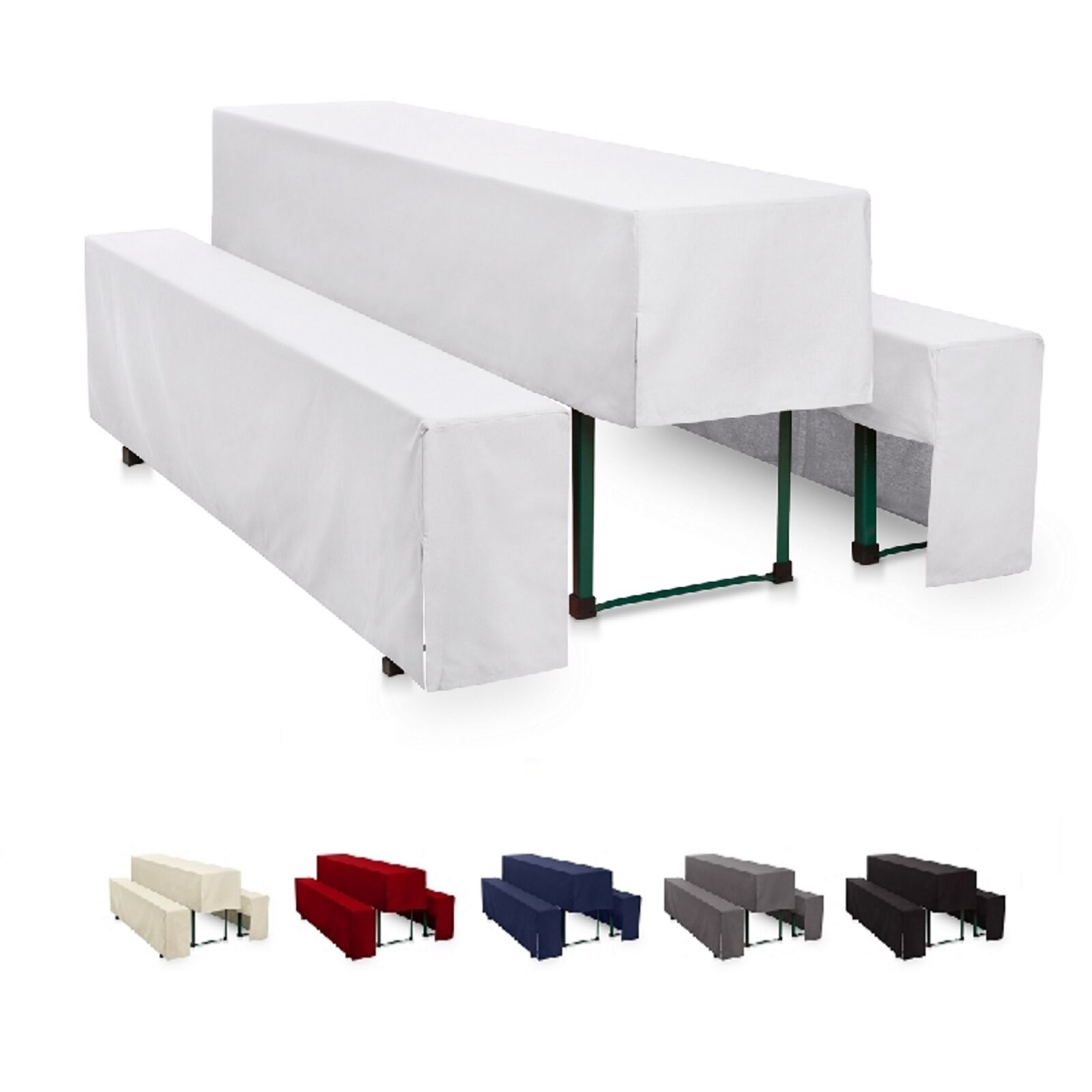 Hussen Bierzeltgarnitur Set halblang Polyester