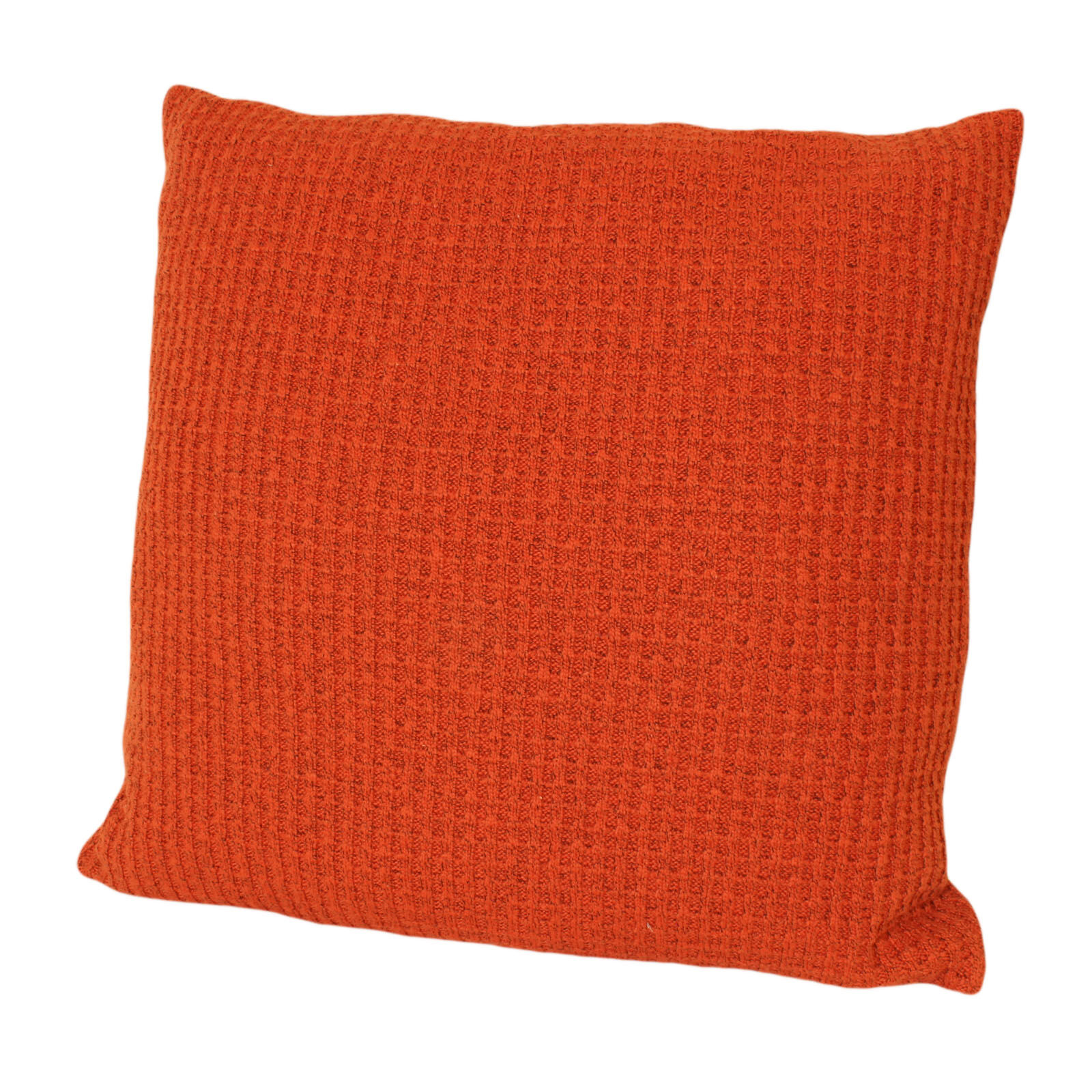 Strick Kissenbezug 50x50 Orange Terra