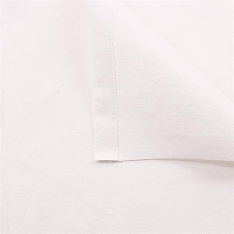 Bettlaken 150x250 cm Weiß Baumwolle 2er Pack