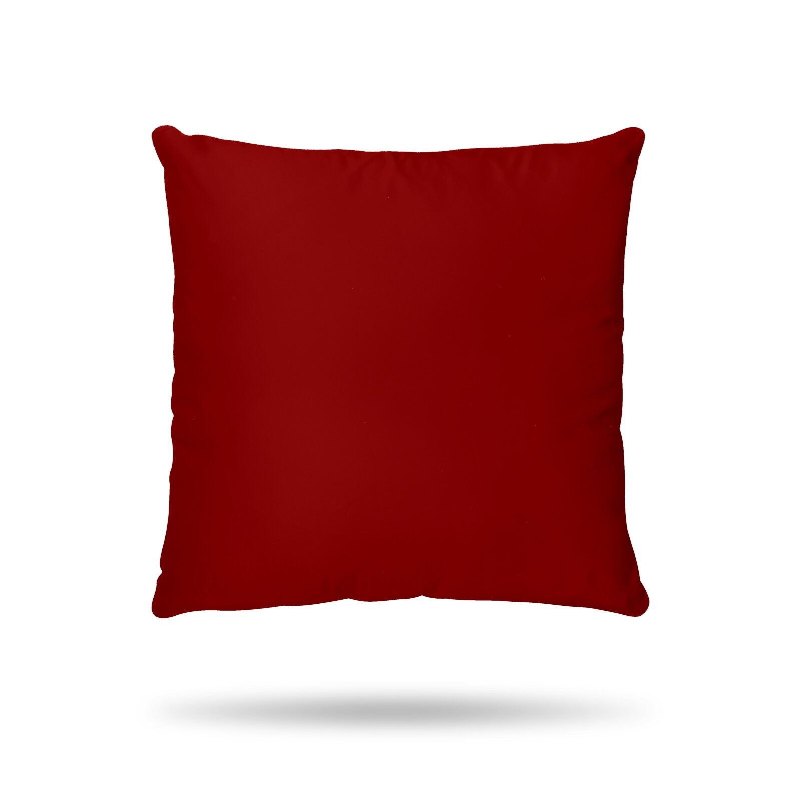 Komplettkissen Linon 2er Farben Set-Rot+Bordeaux