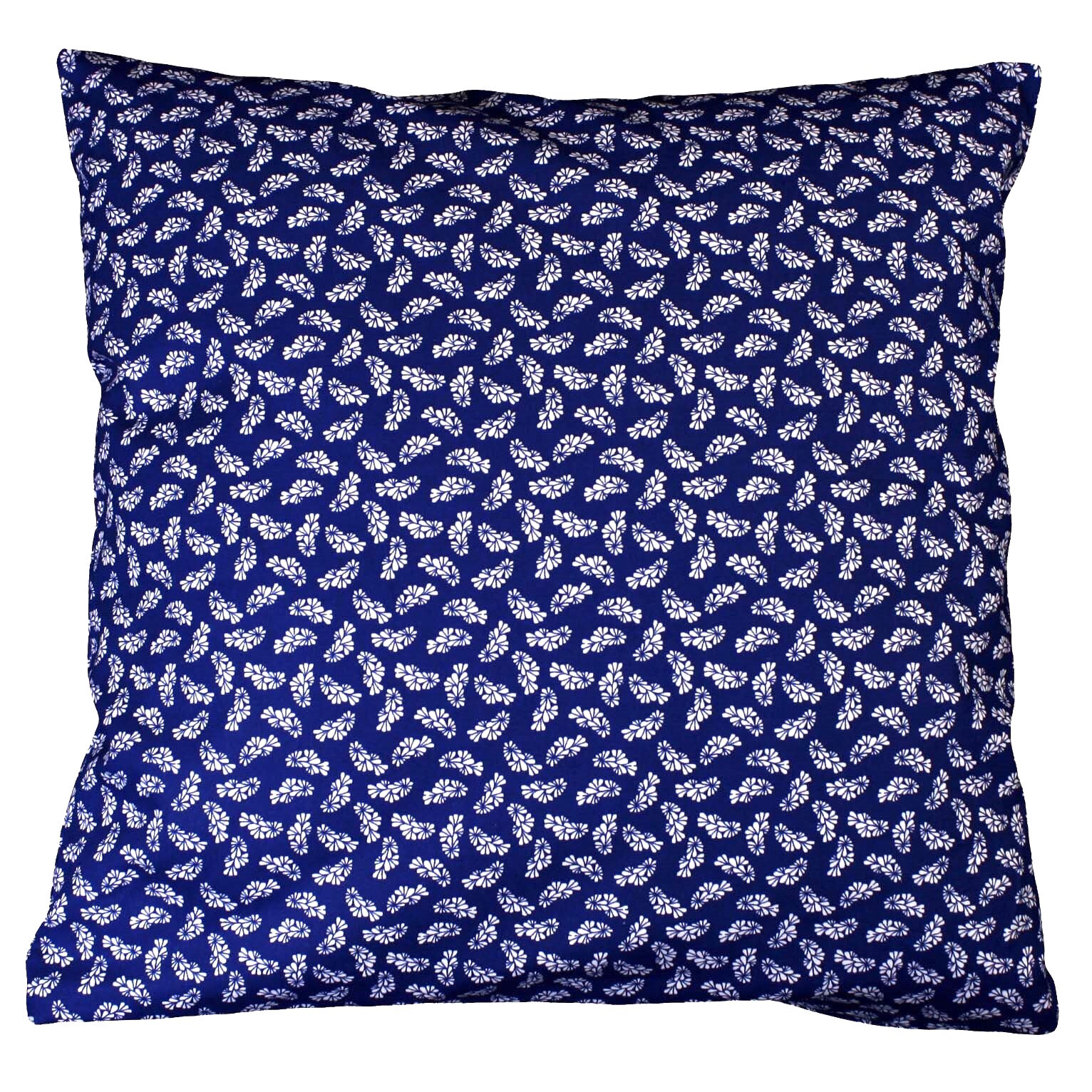 Kissenbezug 40x40 cm Dirndl Blumen Blau