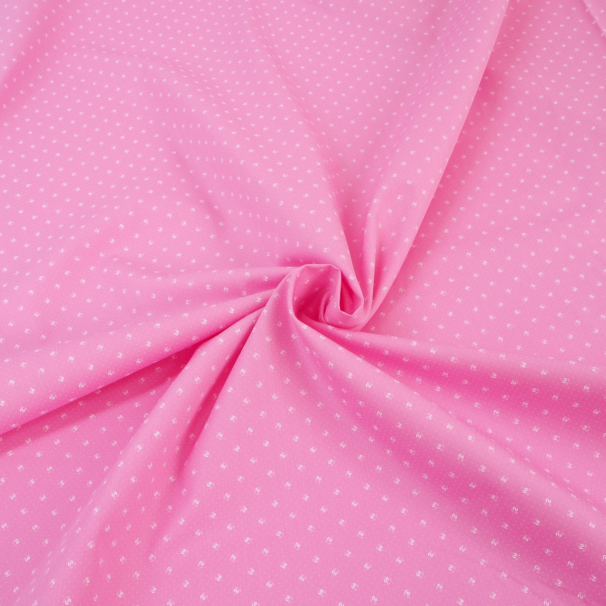 Dirndlstoff Blumen Punkte Lara Rosa Tracht
