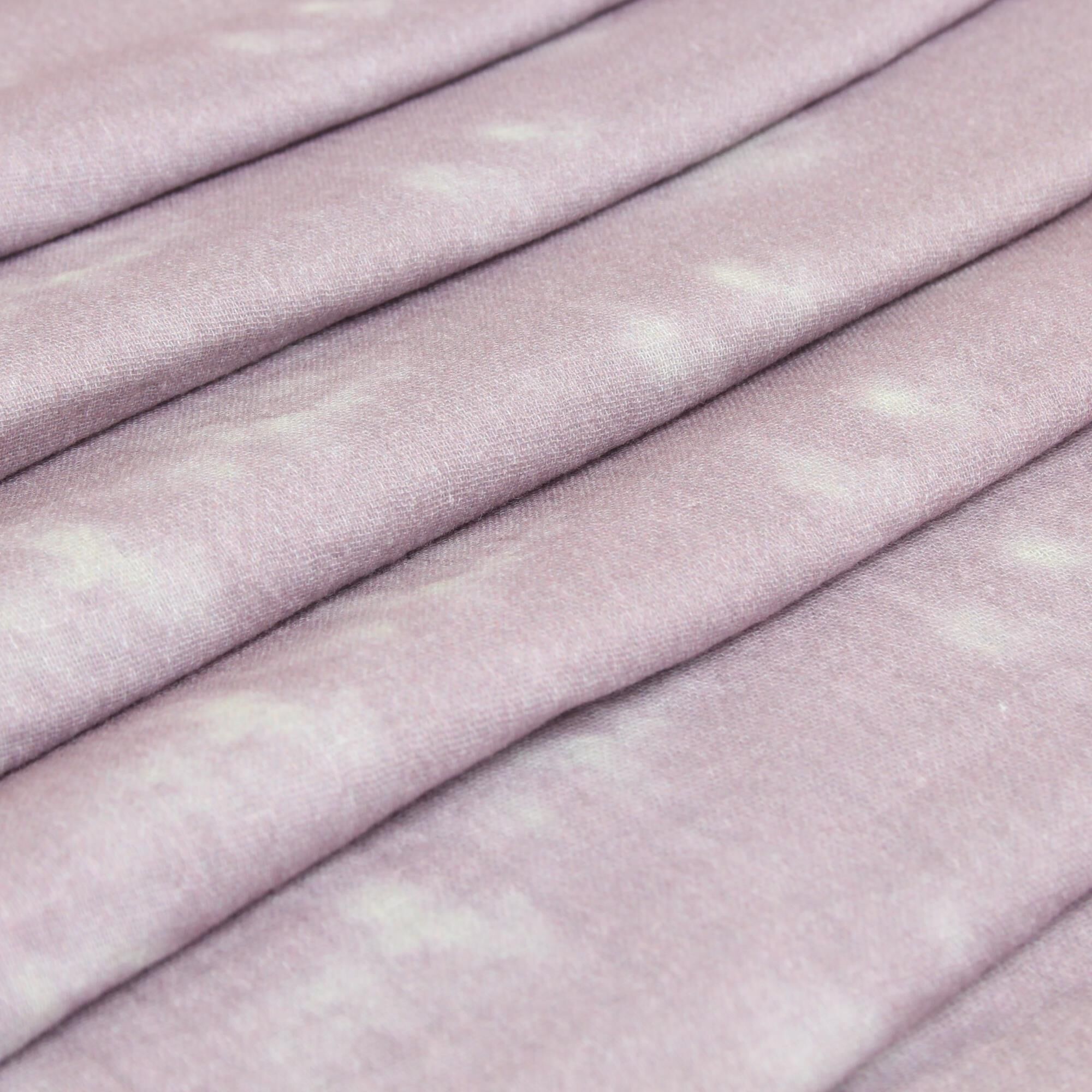 Musselin Stoff Batik Wolke Rosa