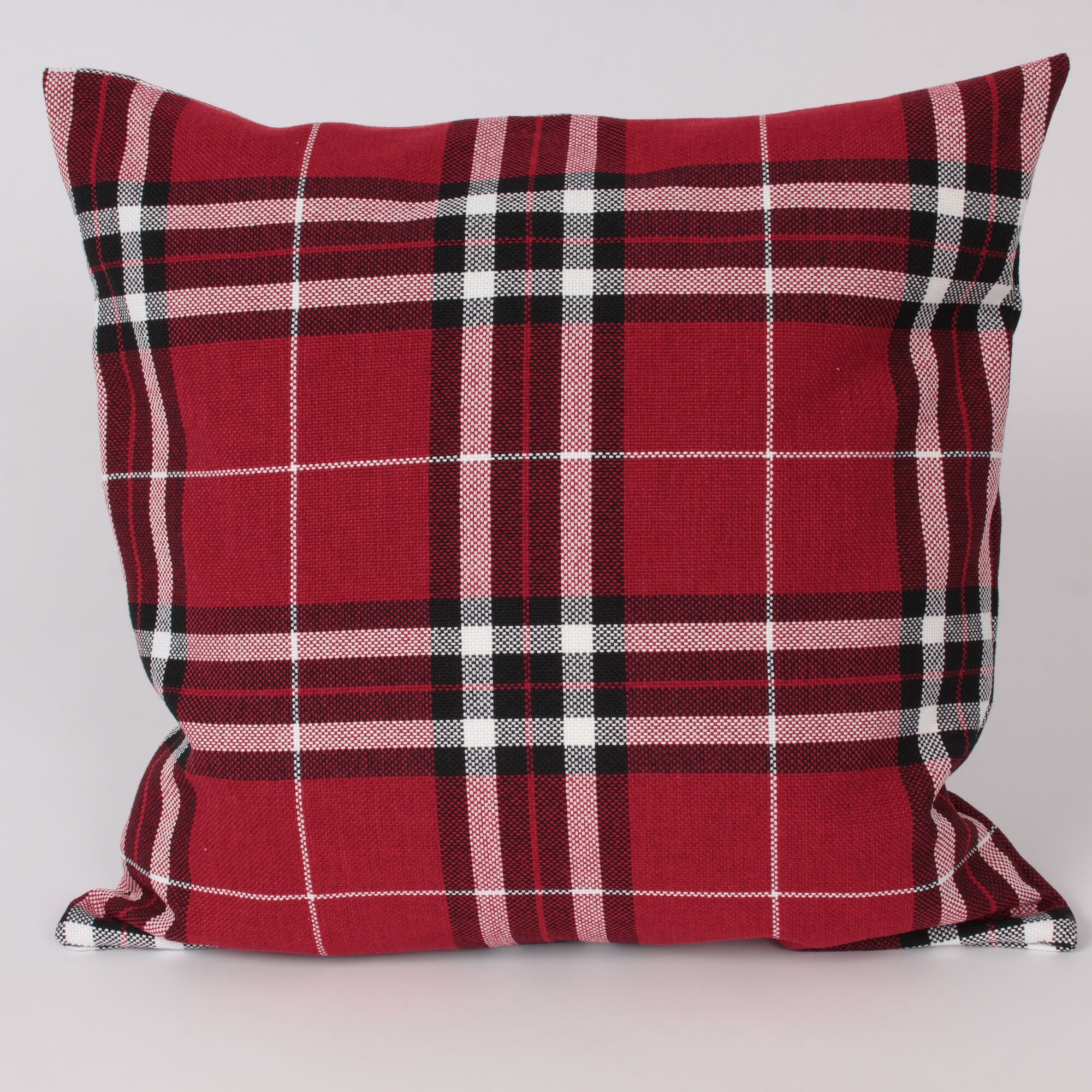 Kissenbezug Kalis Karo-30x30 cm-Rot