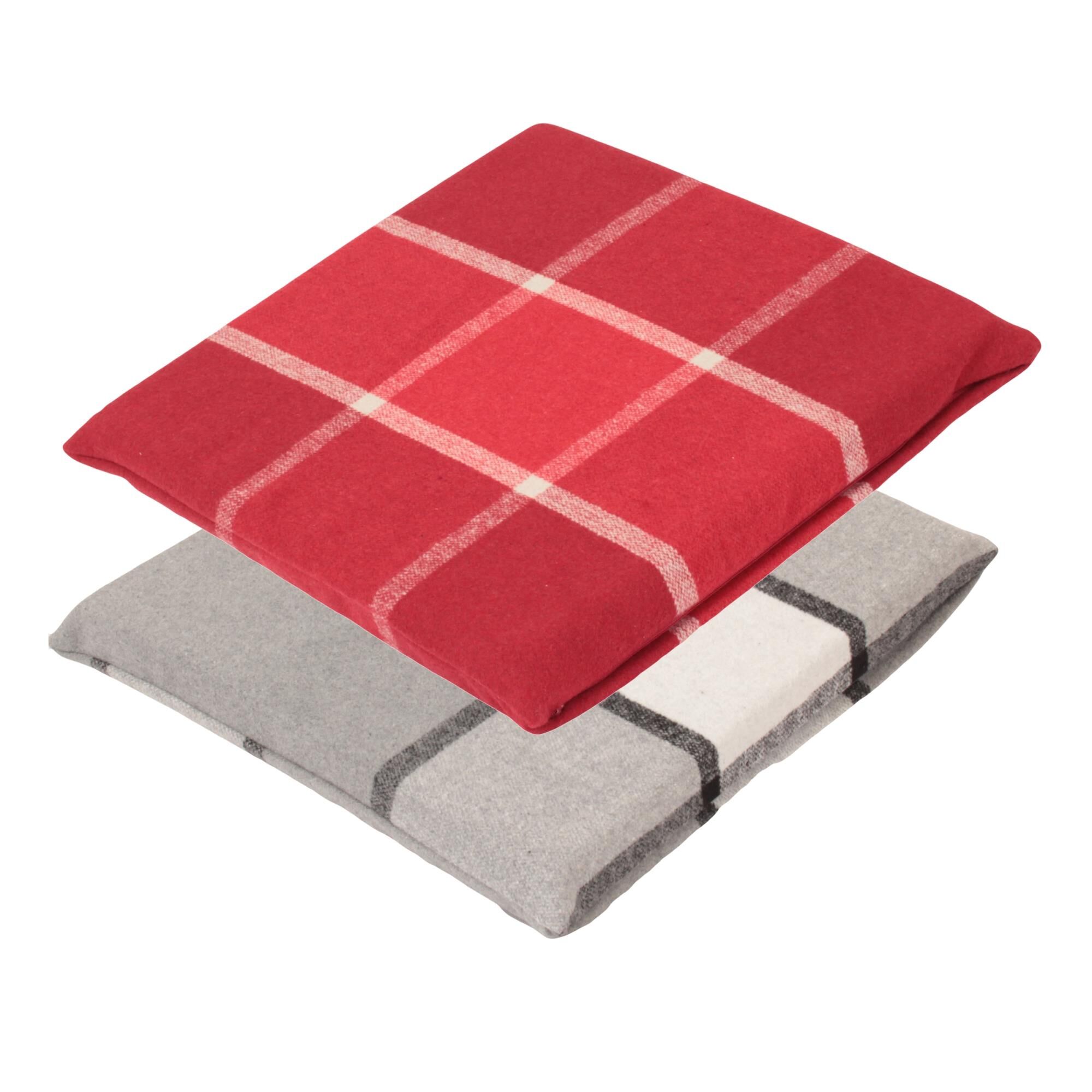 Sitzkissen 40x40 cm Karo Filz