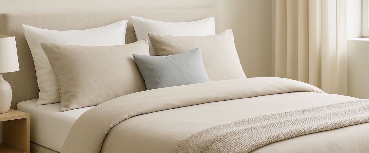 Heimtextilien für Schlafzimmer & Gästezimmer