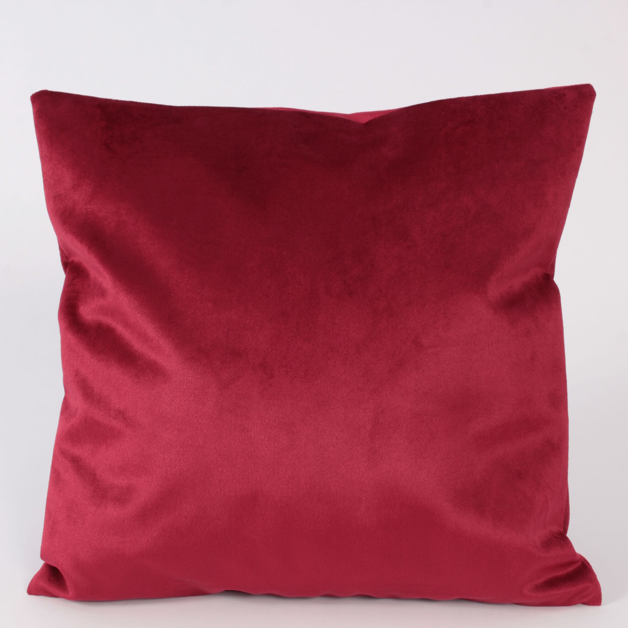 Kissenbezug Lulin Samt-30x30 cm-Rot