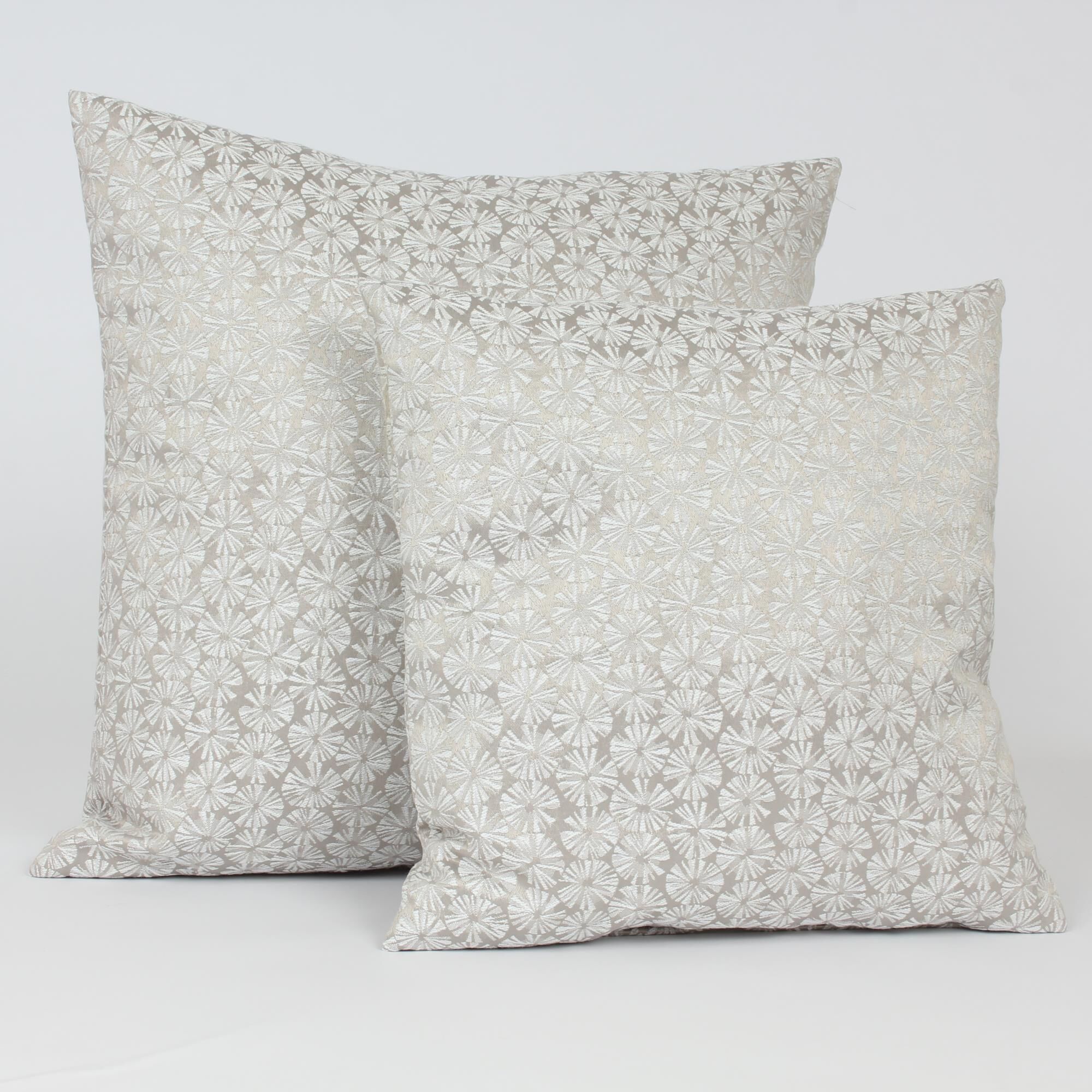 Kissenbezug 40x40 cm Pusteblume Peral Beige