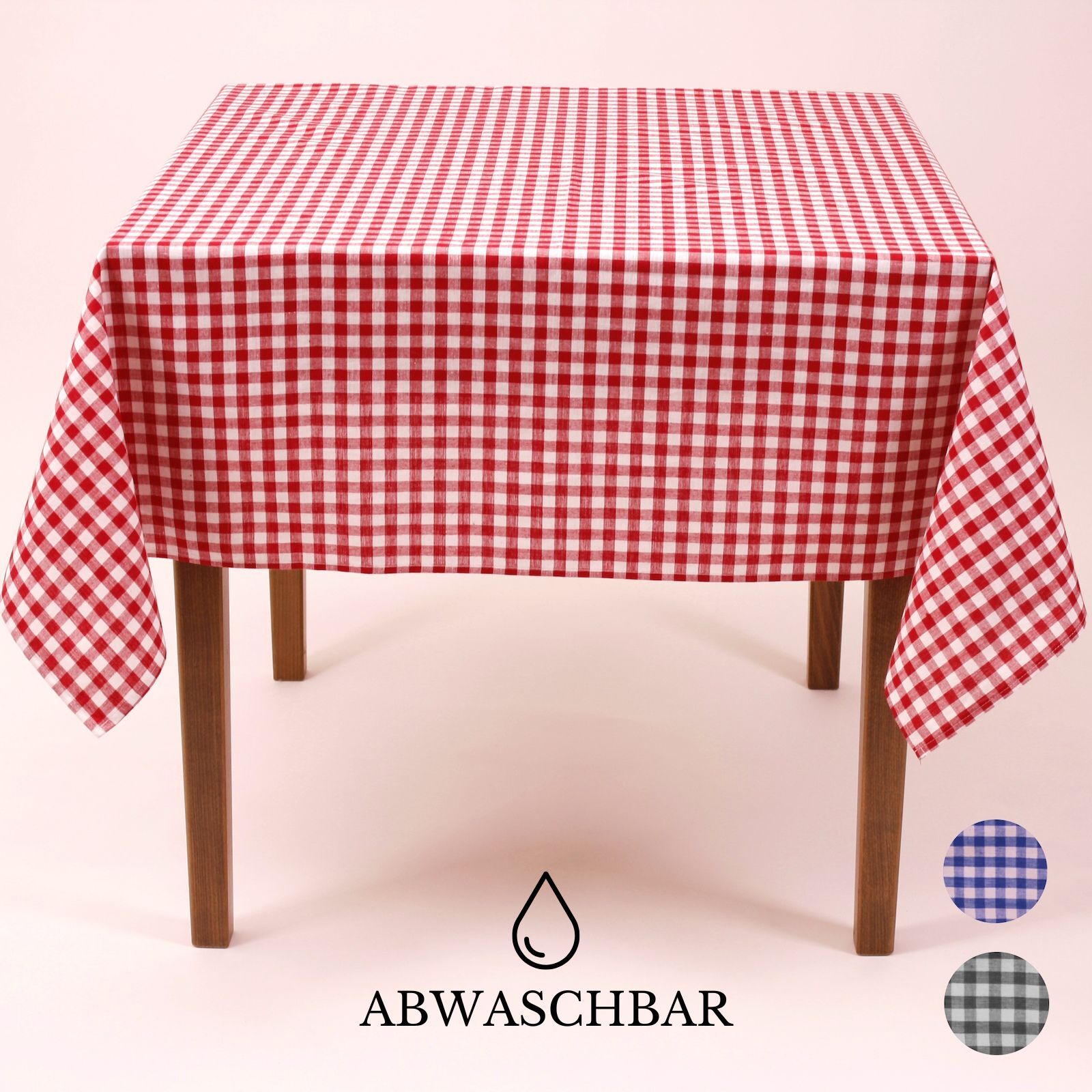 Tischdecke Kariert Abwaschbar