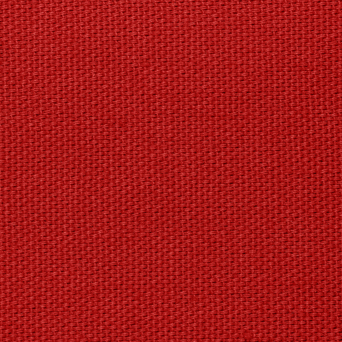 Tischdecke Uni Canvas-Rot / 80x80 cm