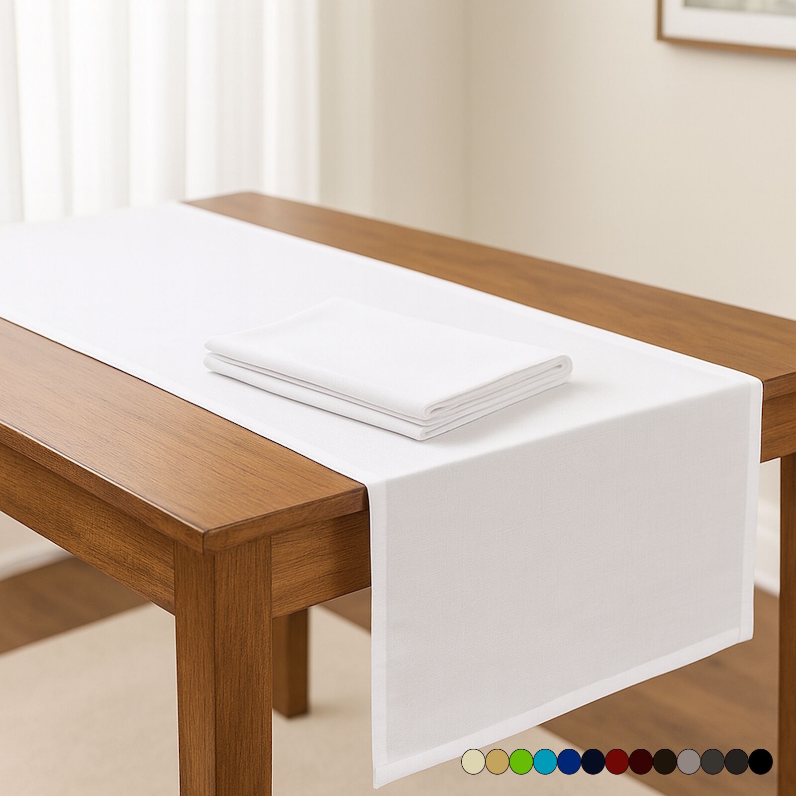 2er Set Tischläufer Polyester