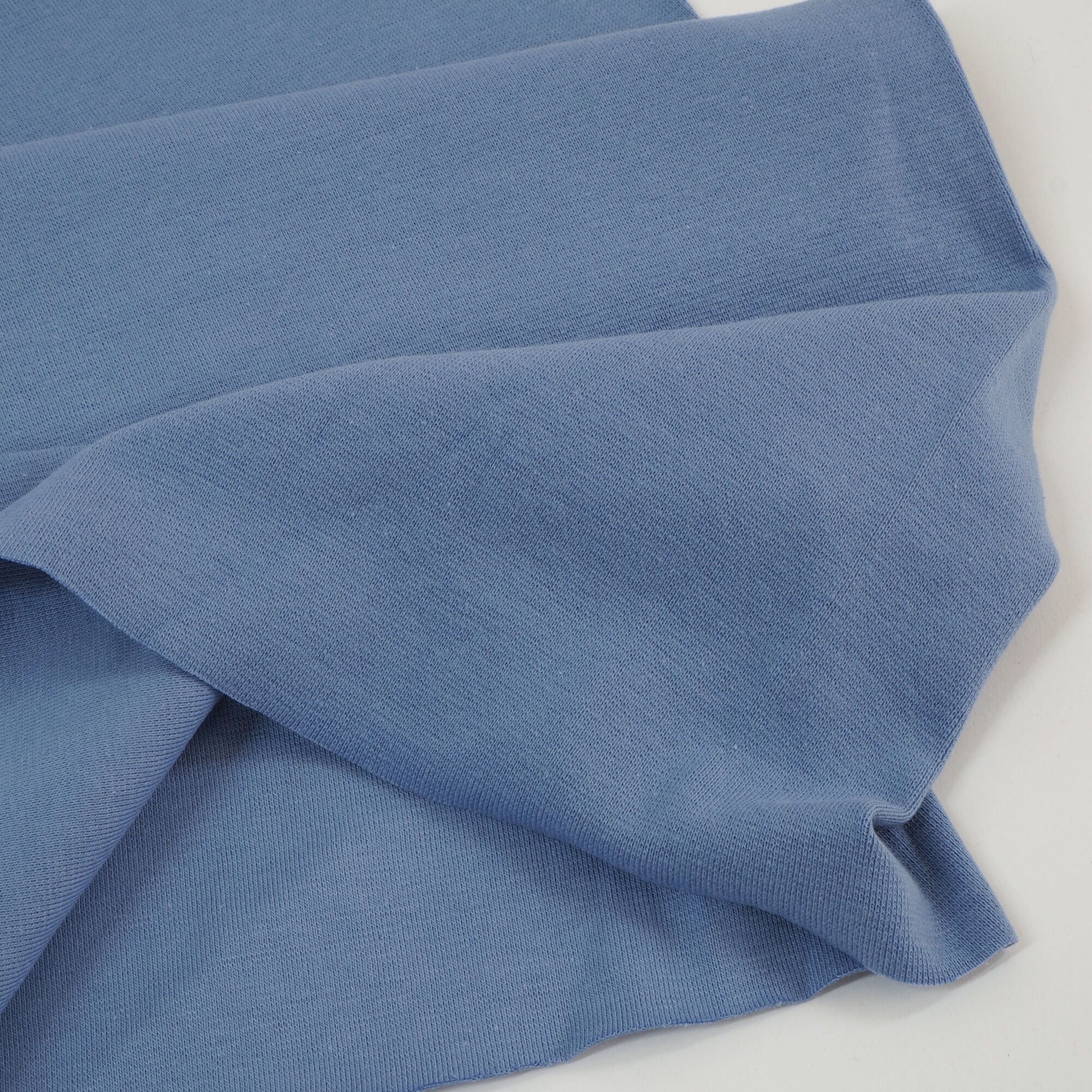 Bündchenstoff Meterware Uni Lavendel