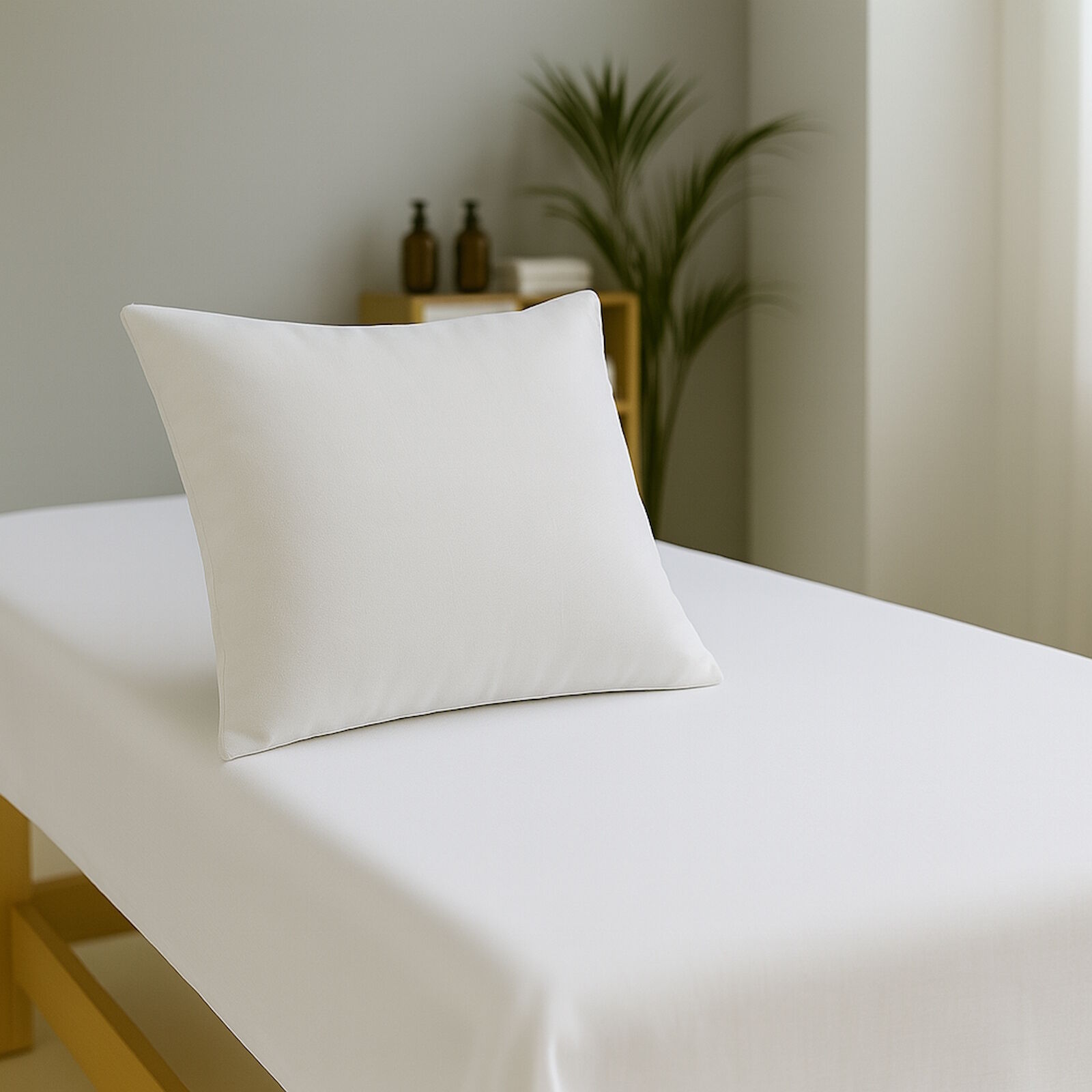 Wellness Kopfkissen Baumwolle â kochfest fĂŒr Behandlungsliegen