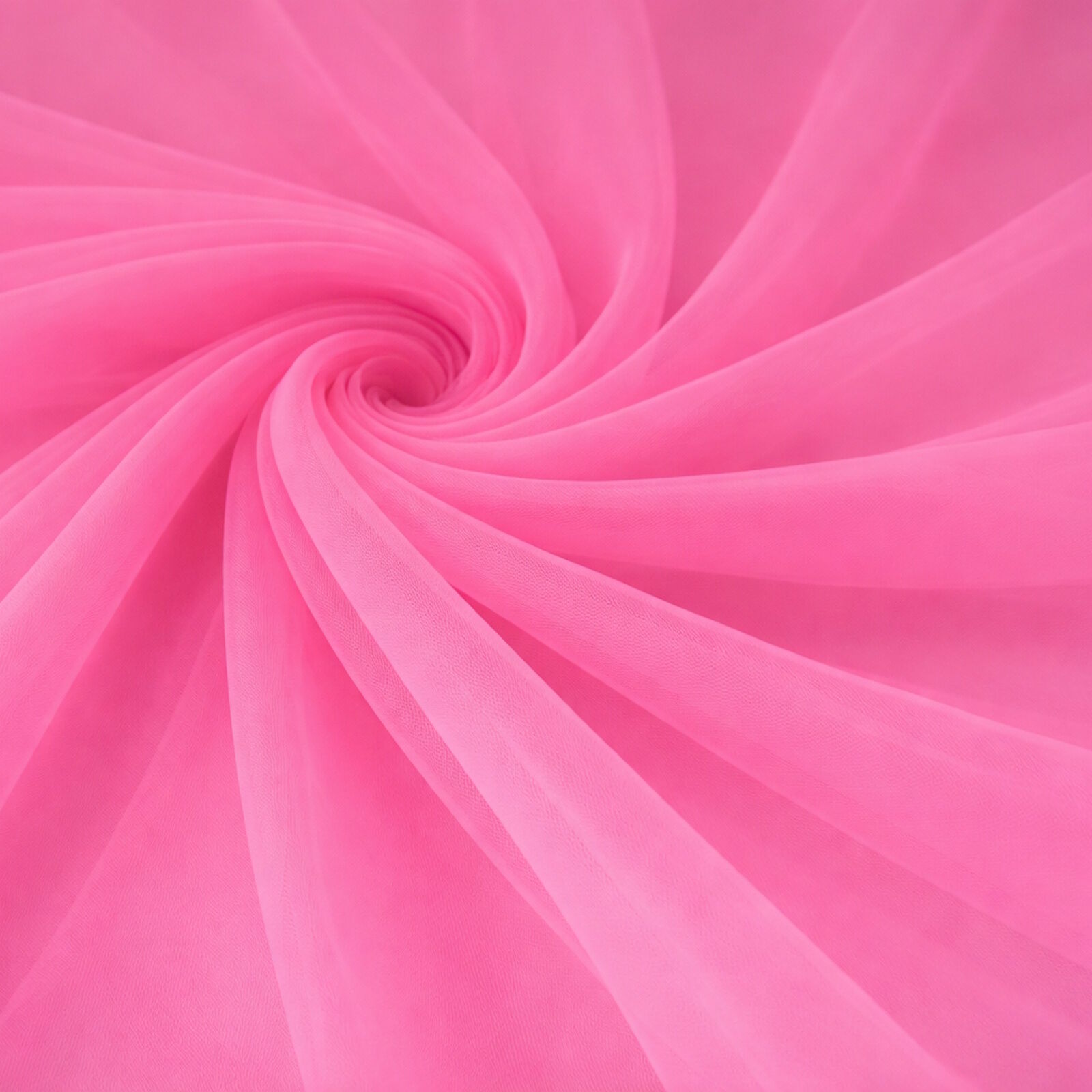 Tüll Stoff Pink feinmaschig transparent