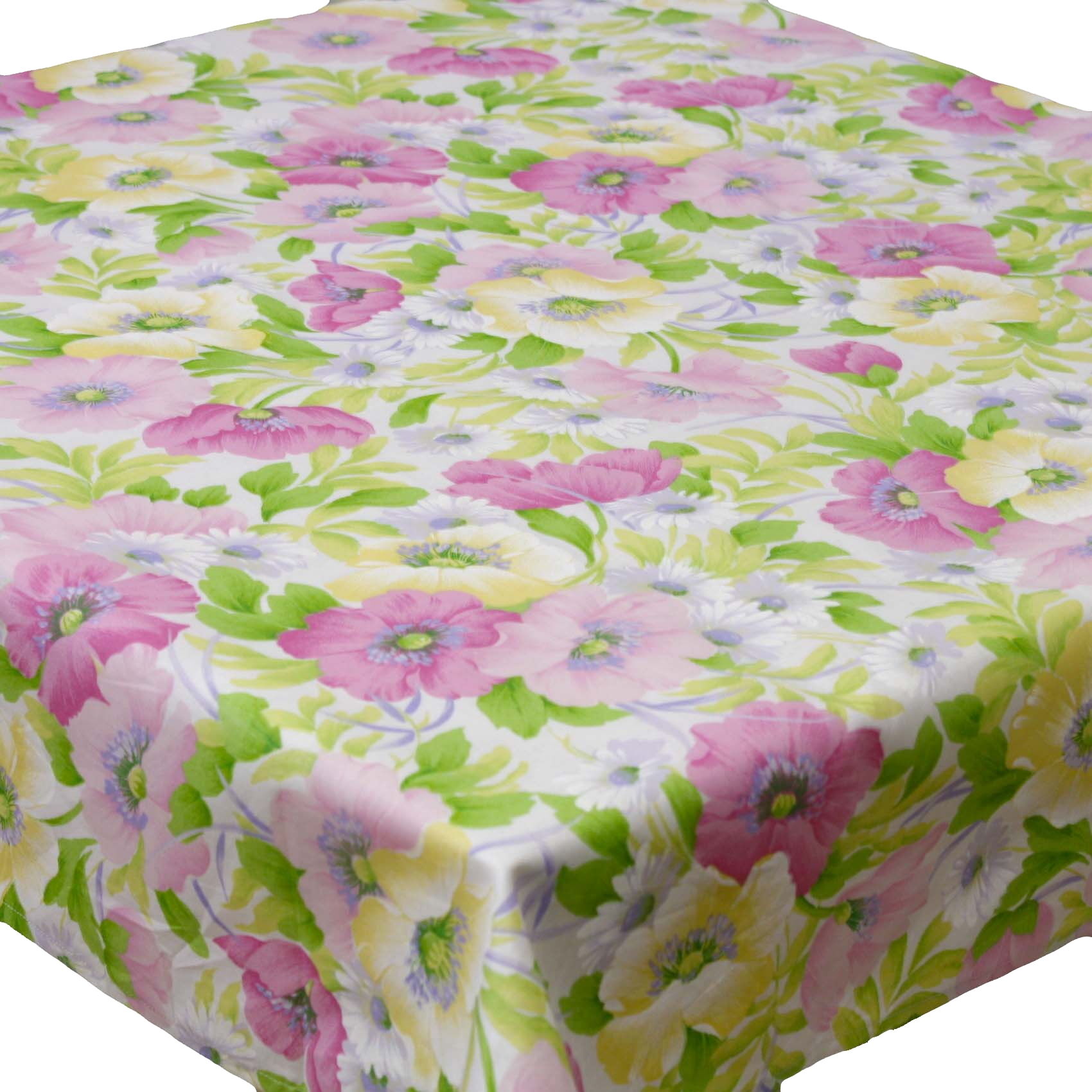 Outdoor Tischdecke Blumen Rosa-100x100 cm