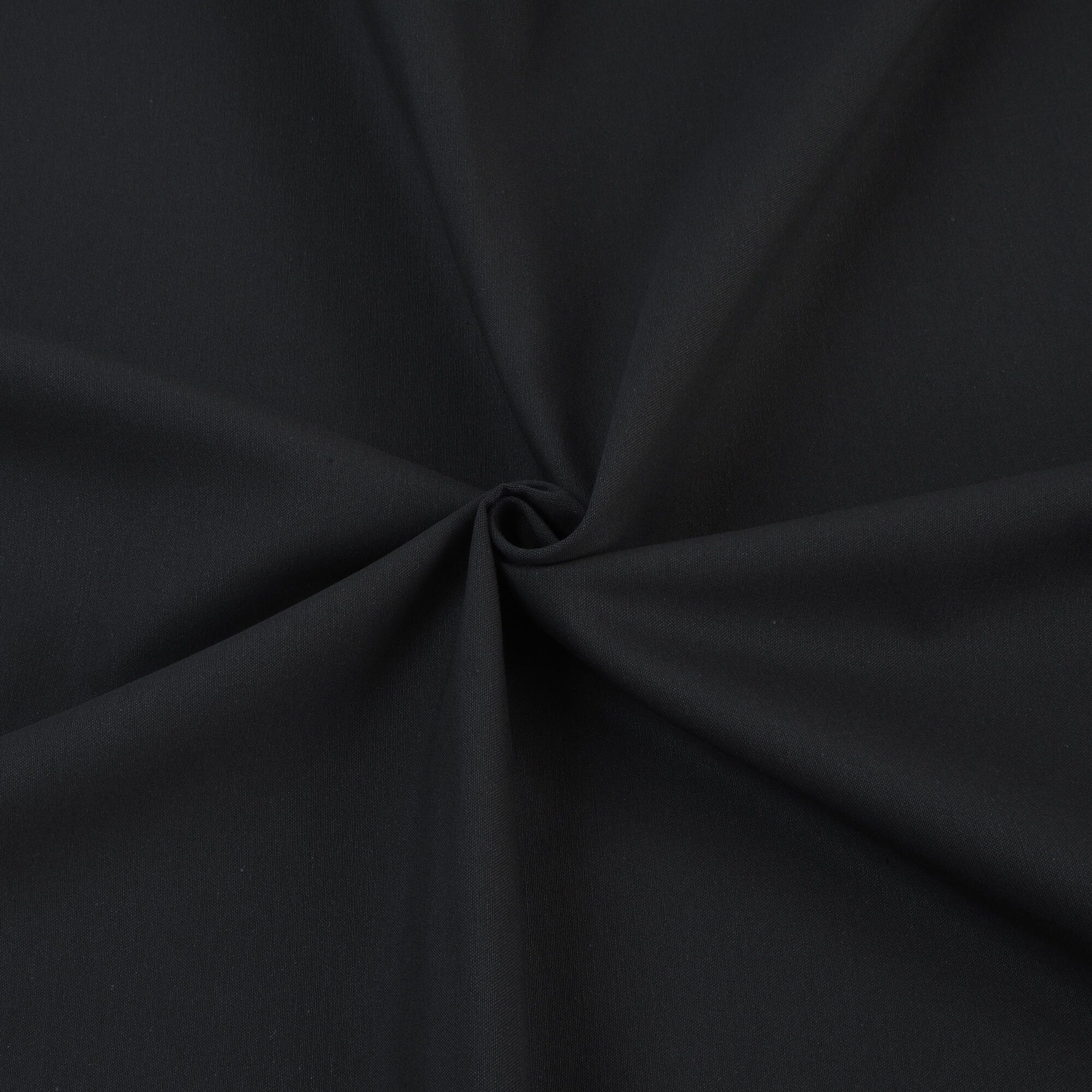 Stoff Meterware GALA Mischgewebe 280cm Breit - Schwarz