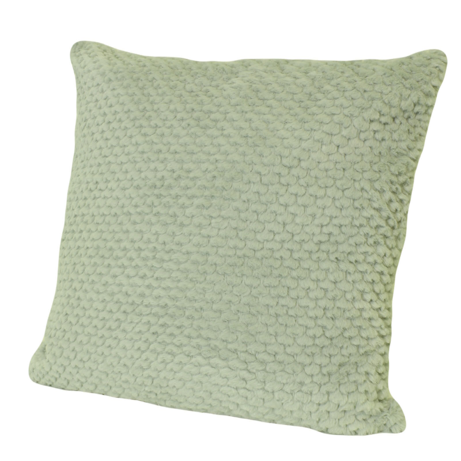 Kissenbezug Plüsch Amali Lindgrün-40x40 cm