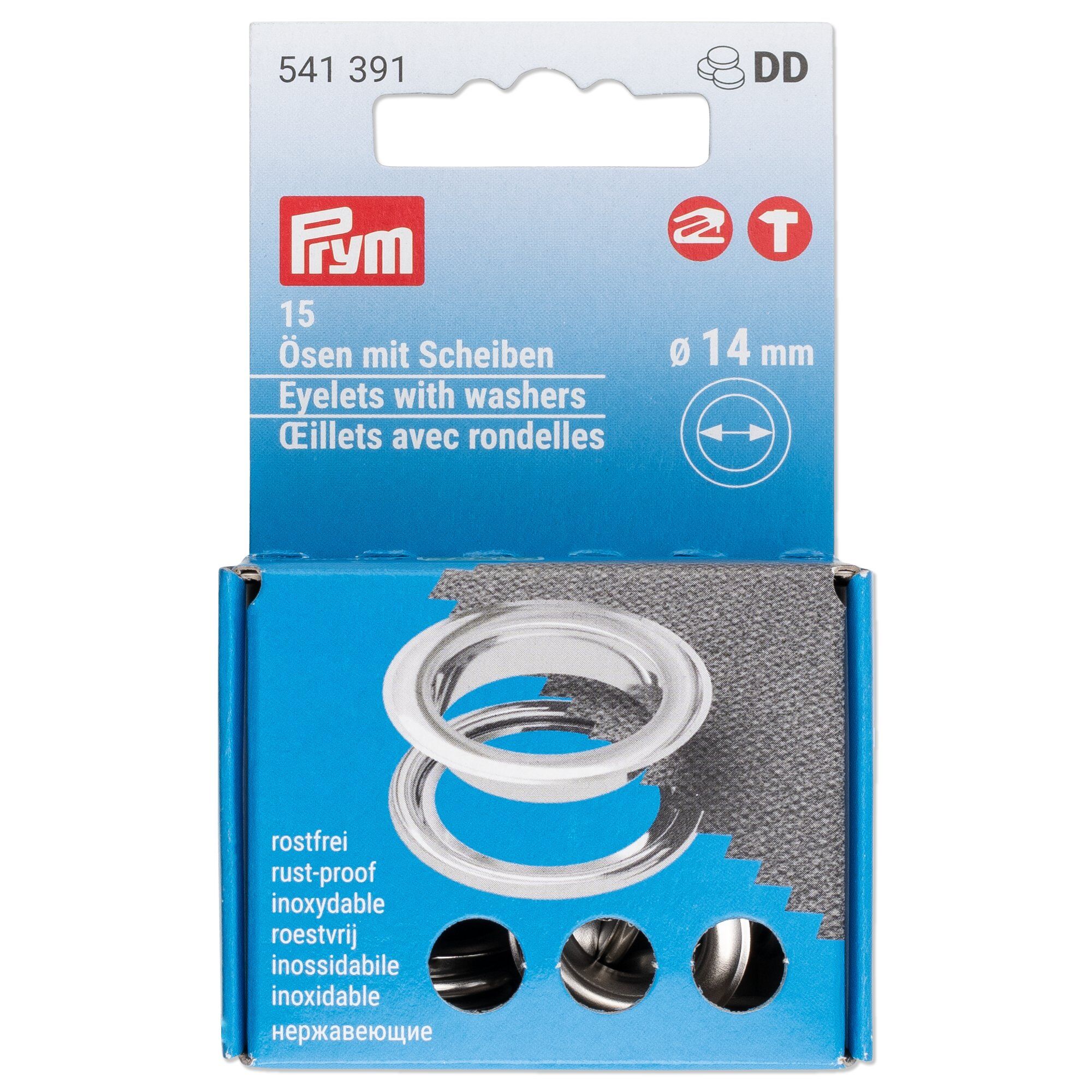 Ösen mit Scheiben 14 mm für Vario Creative Tool