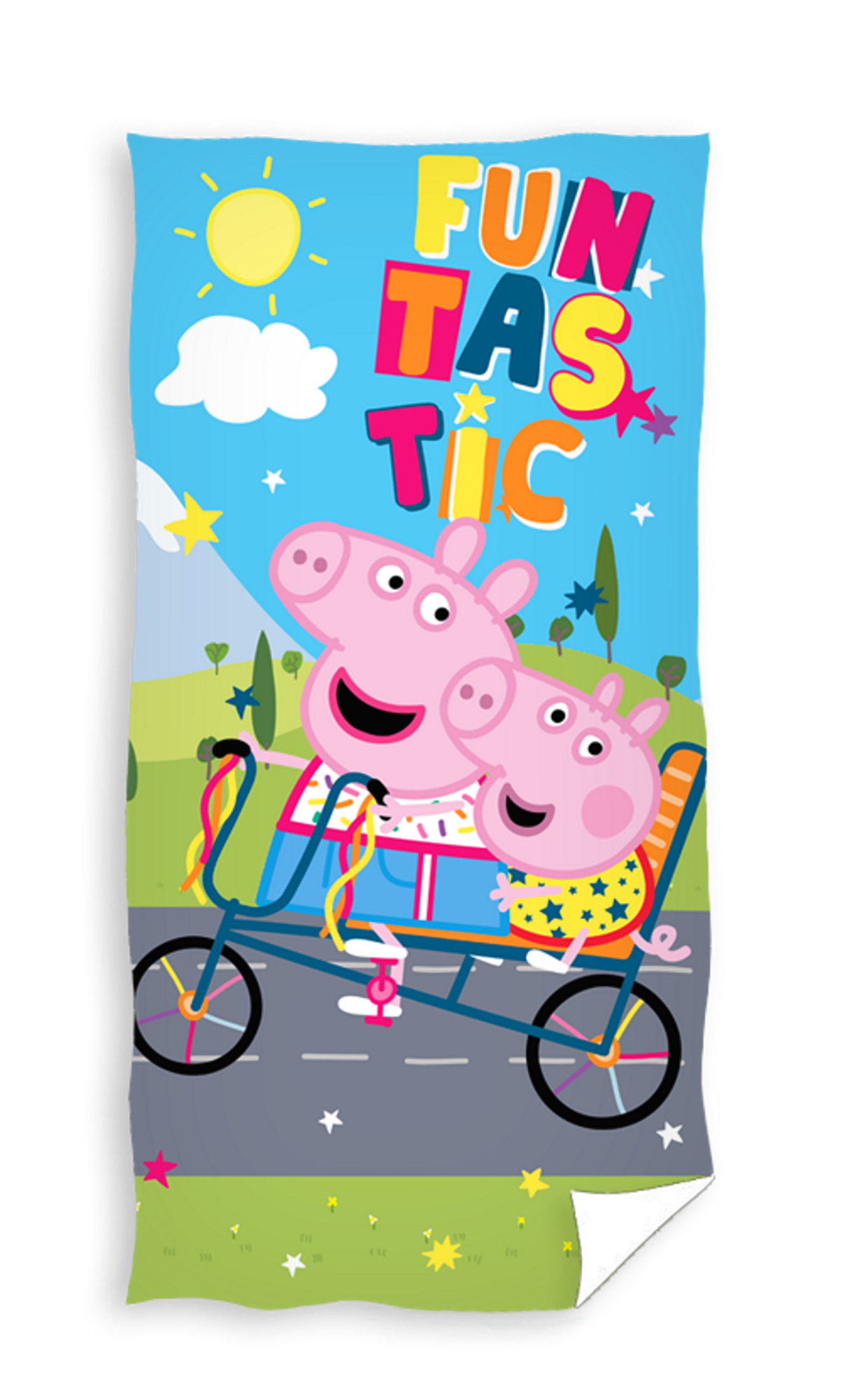 Strandtuch Badetuch 70x140 cm Peppa Pig