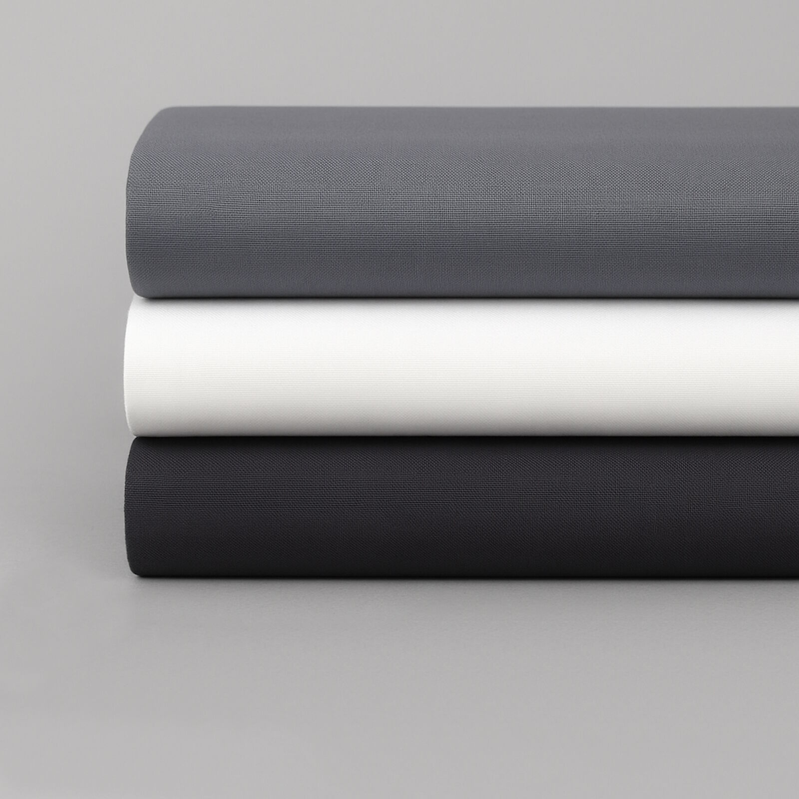 Stoffpaket Klassische Harmonie Grau Dunkelgrau Weiß 3m
