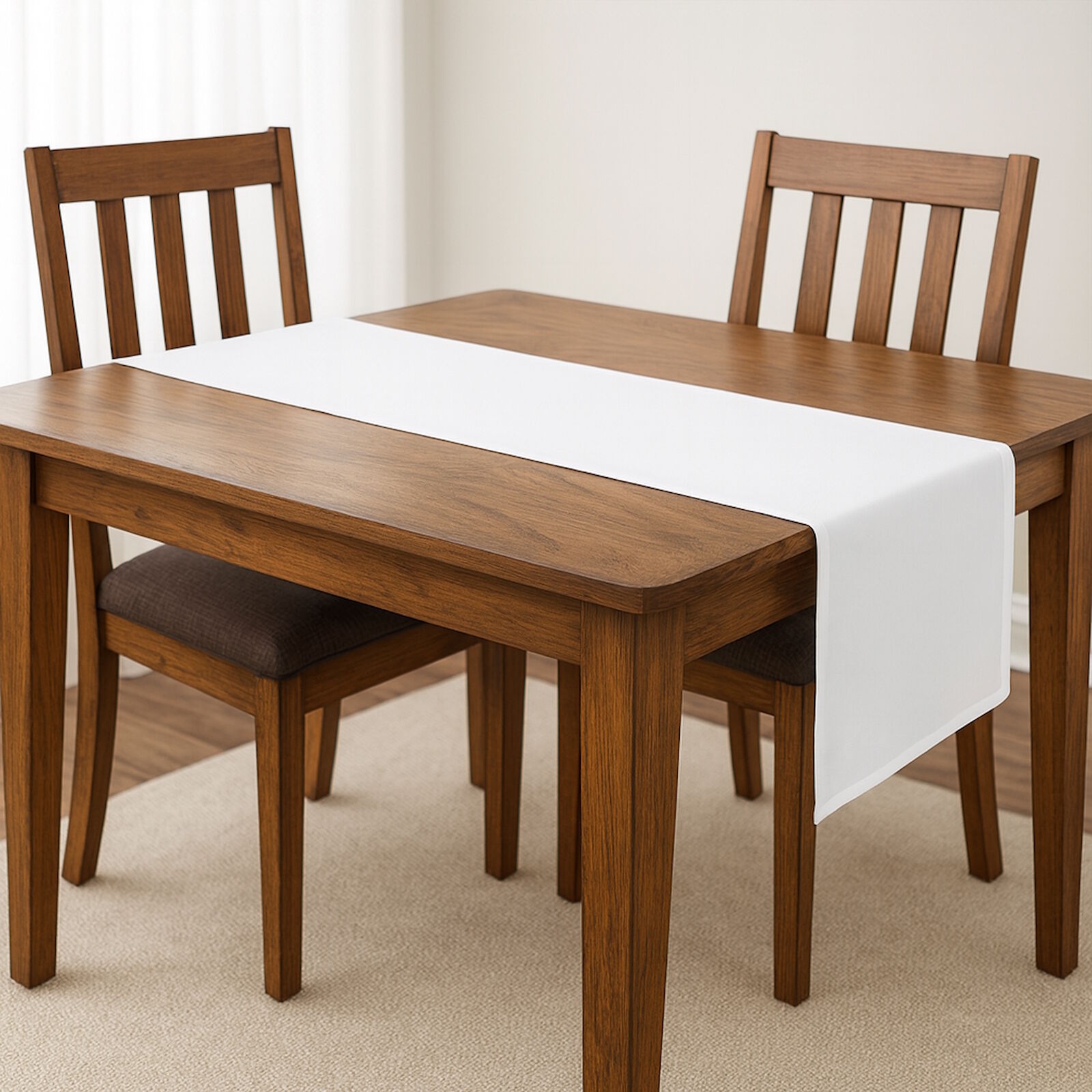 Tischläufer 45x145 cm Baumwolle Linon