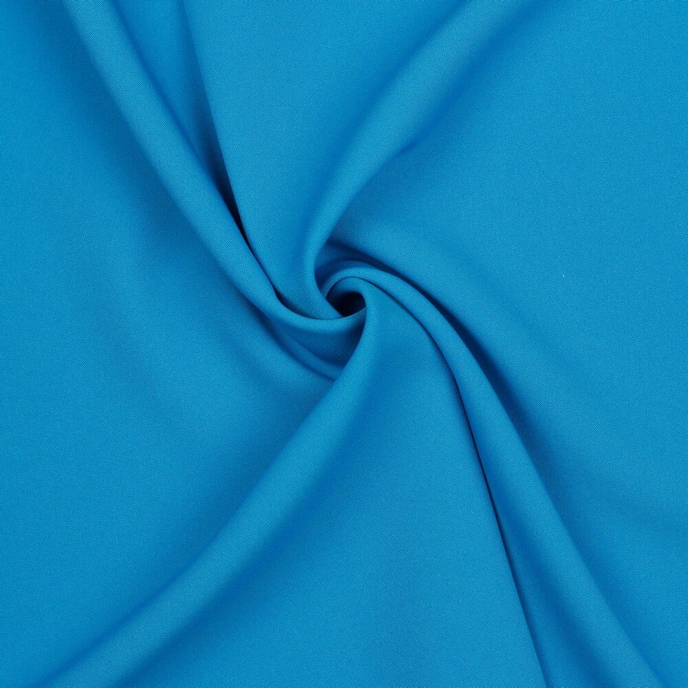 Stoff Meterware Polyester Türkis