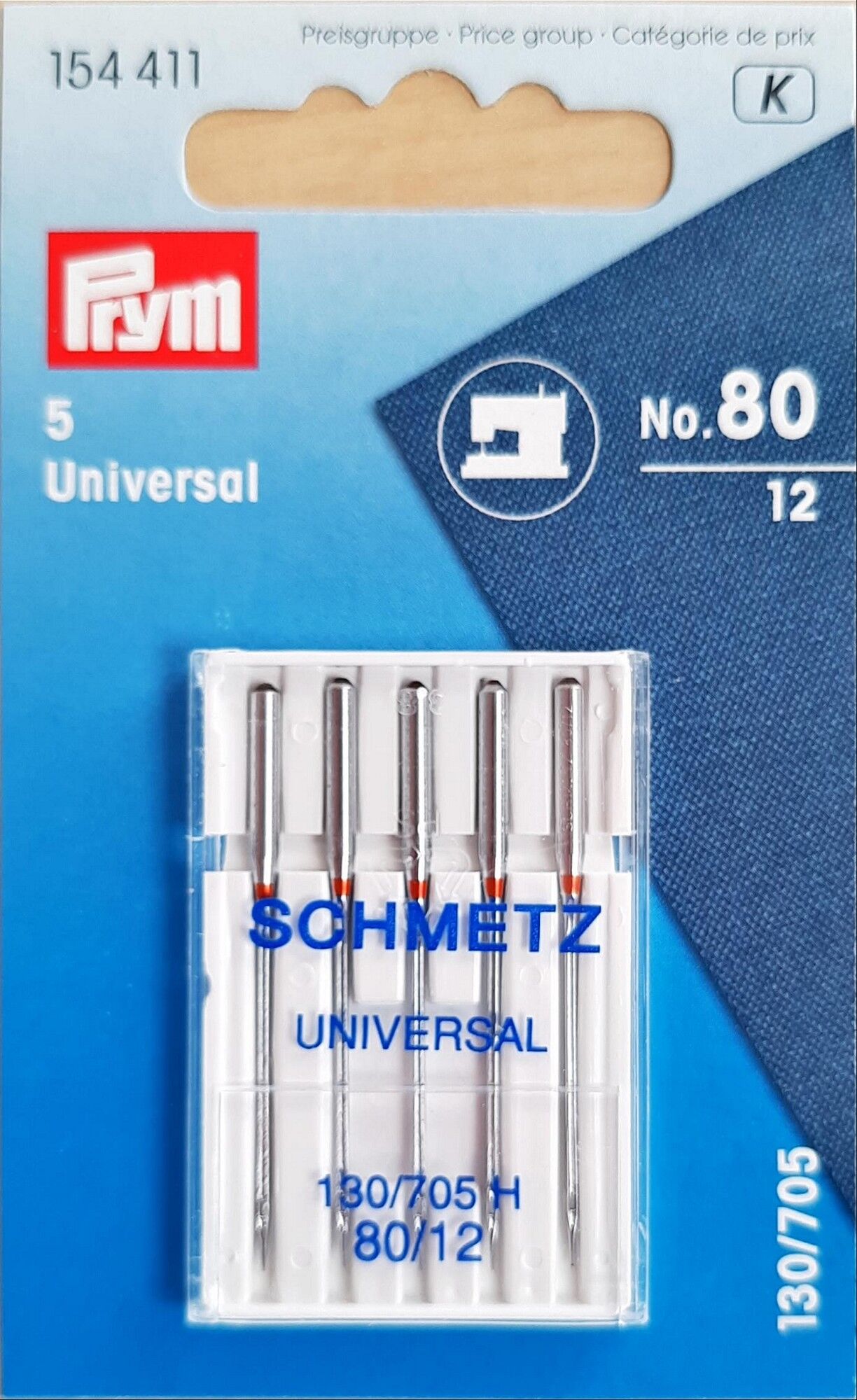 Nähmaschinennadeln 130/705 Standard 80