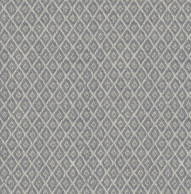 Stoff Meterware Gloria Rauten klein grau Webware Jacquard