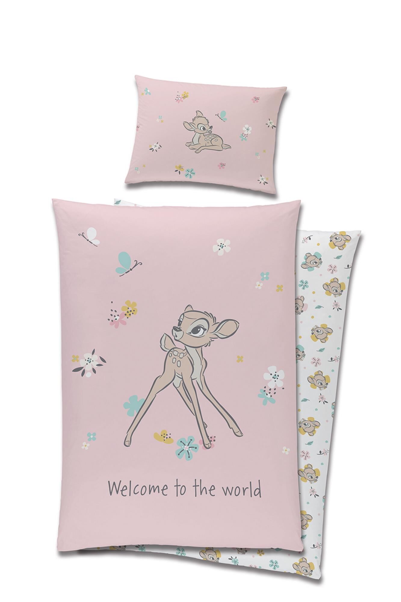 Bambi Kinderbettwäsche 100x135