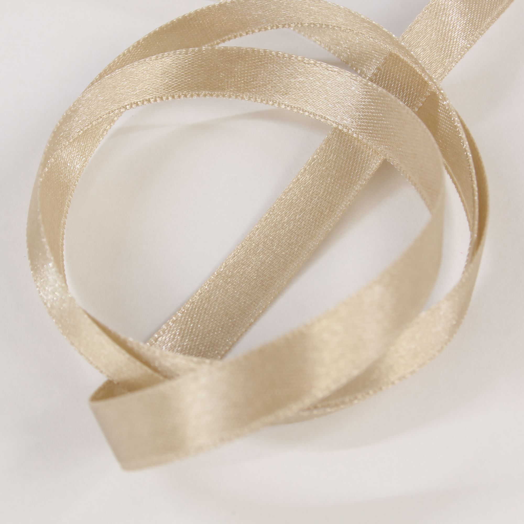 Satinband 10 mm Uni doppelseitig 10m Rolle - Farbe schlamm