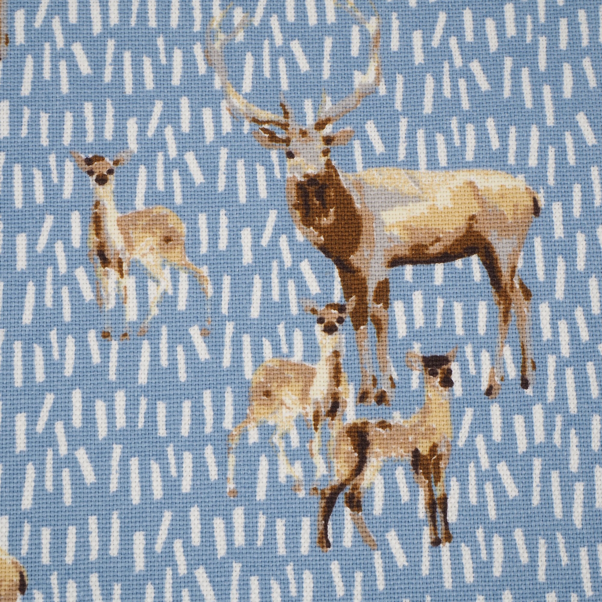 Hirsch Stoff Hellblau online kaufen