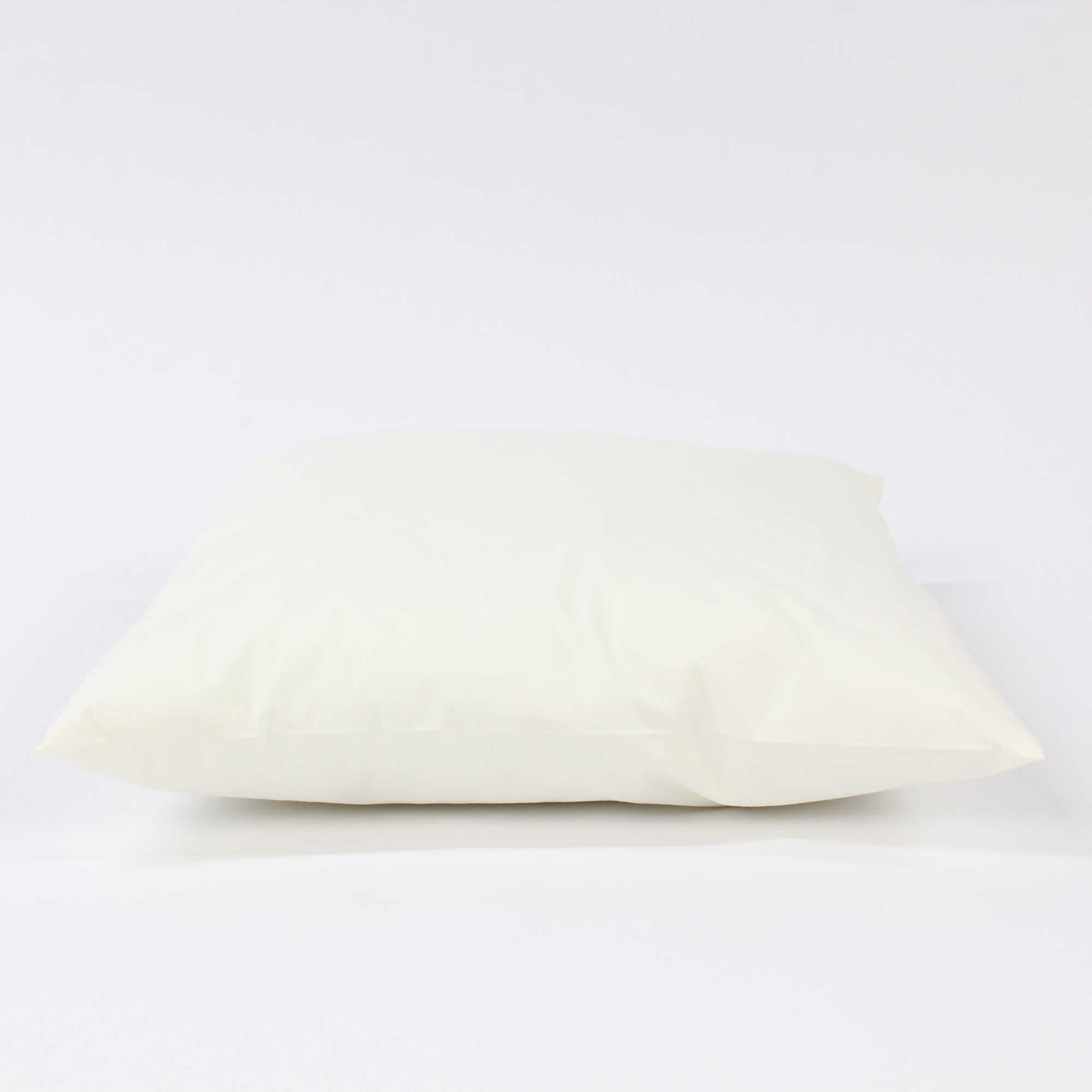 Kissenbezug 40x40 cm Dupion Seide Creme