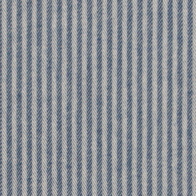 Stoff Meterware Henry Fischgrät Blau Navy Webware Jacquard