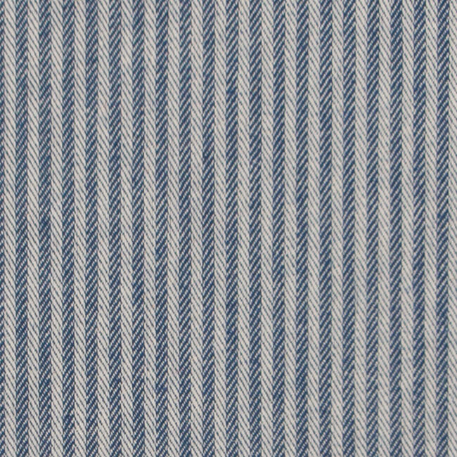 Stoff Meterware Henry Fischgrät Blau Navy Webware Jacquard