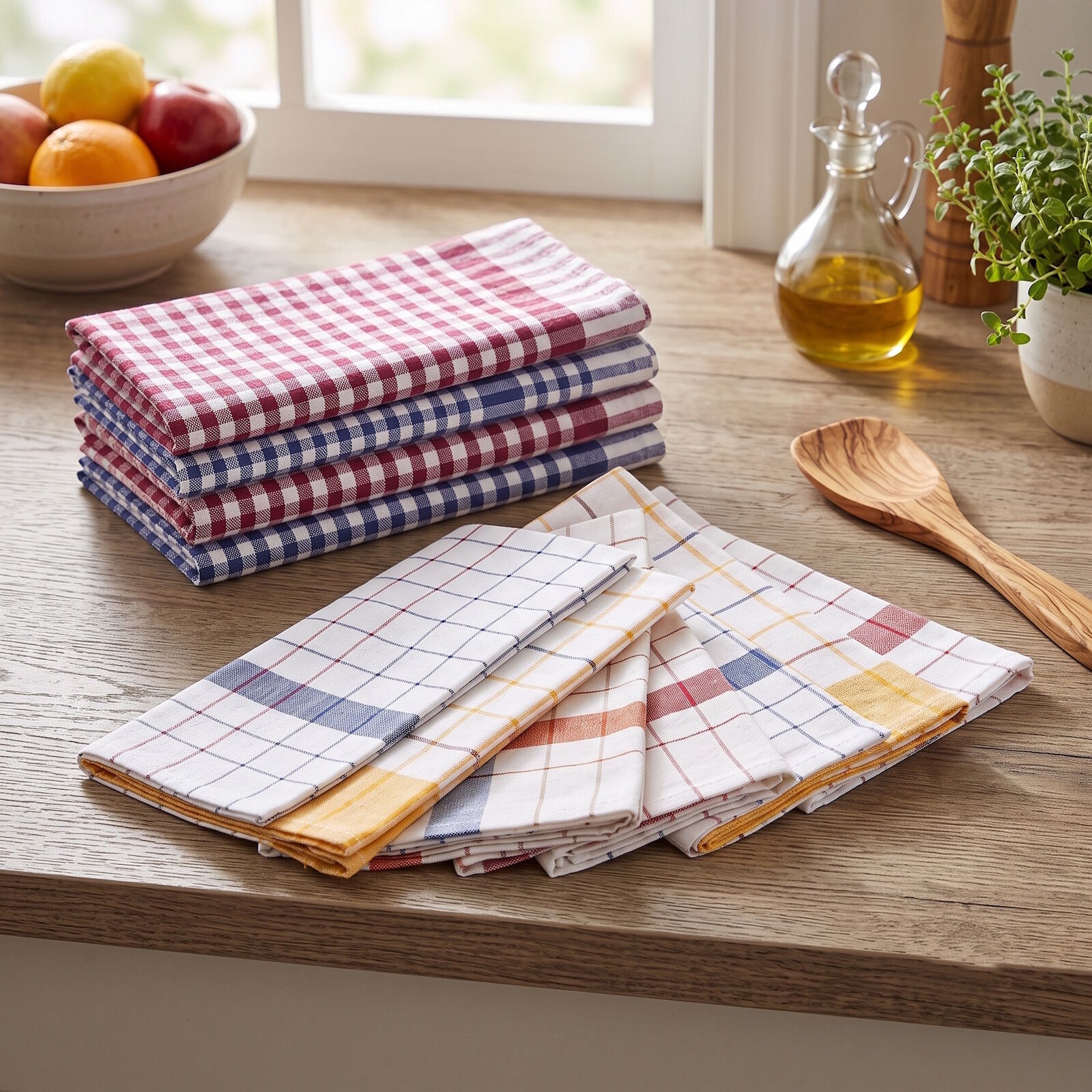 Geschirrtücher 50x70 cm Baumwolle 10er Pack