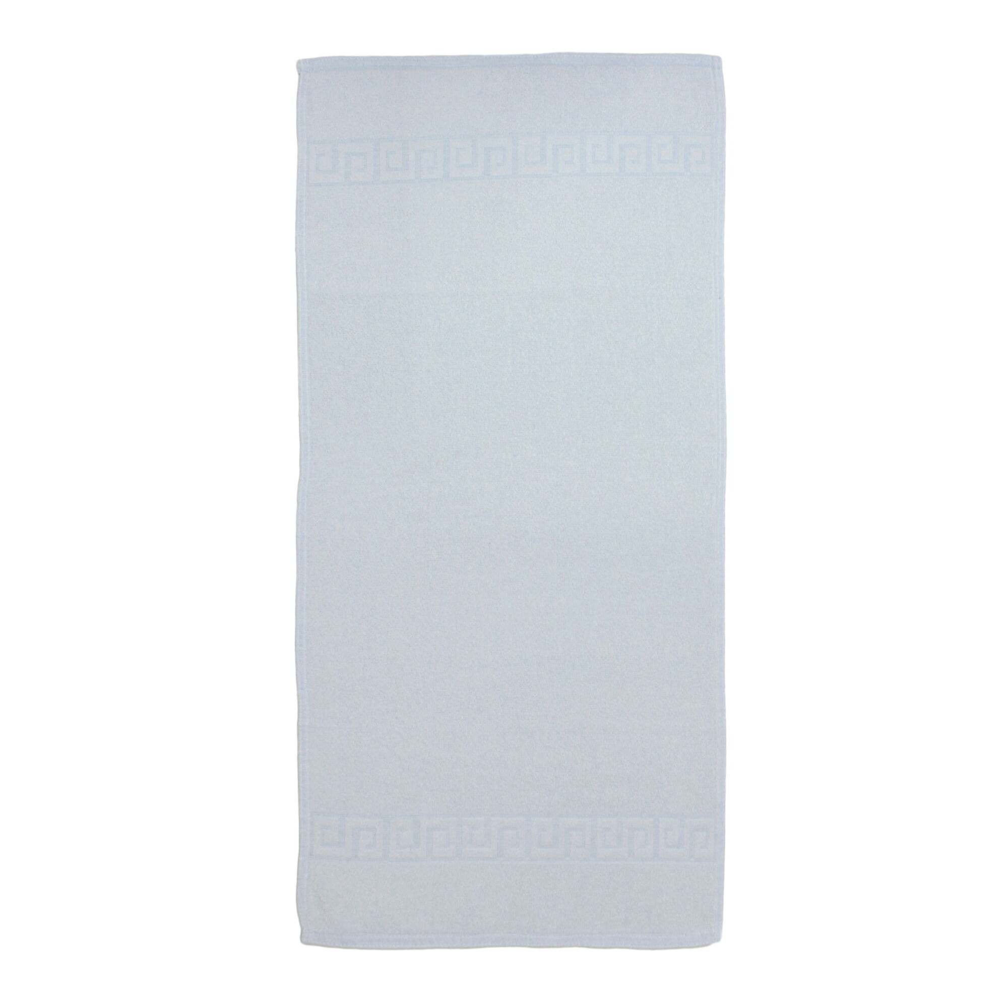 Duschtuch 70x140 cm griechische Bordüre Blau