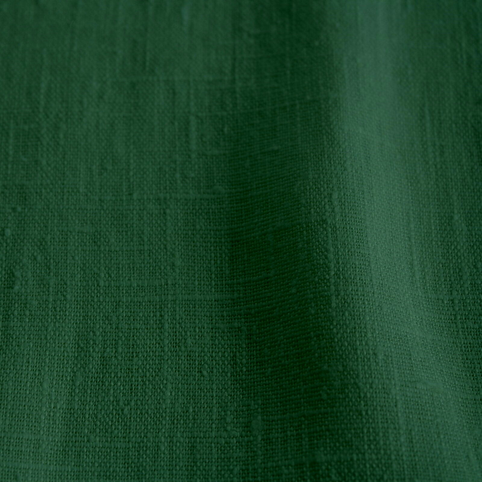 Tischläufer 45x145 cm Uni Leinen-Dunkelgrün