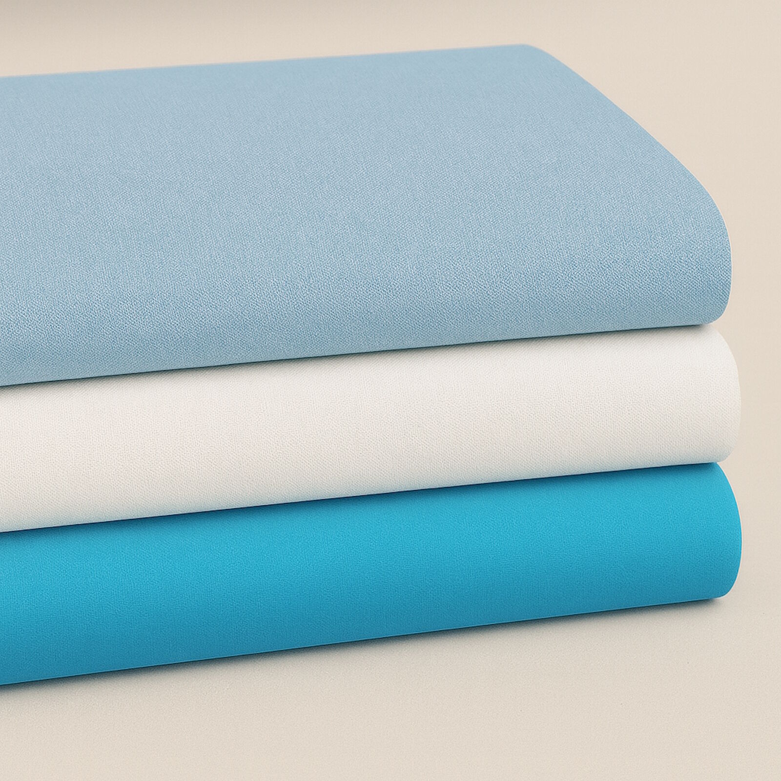 Stoffpaket Frische Brise Hellblau Weiß Türkis 3m