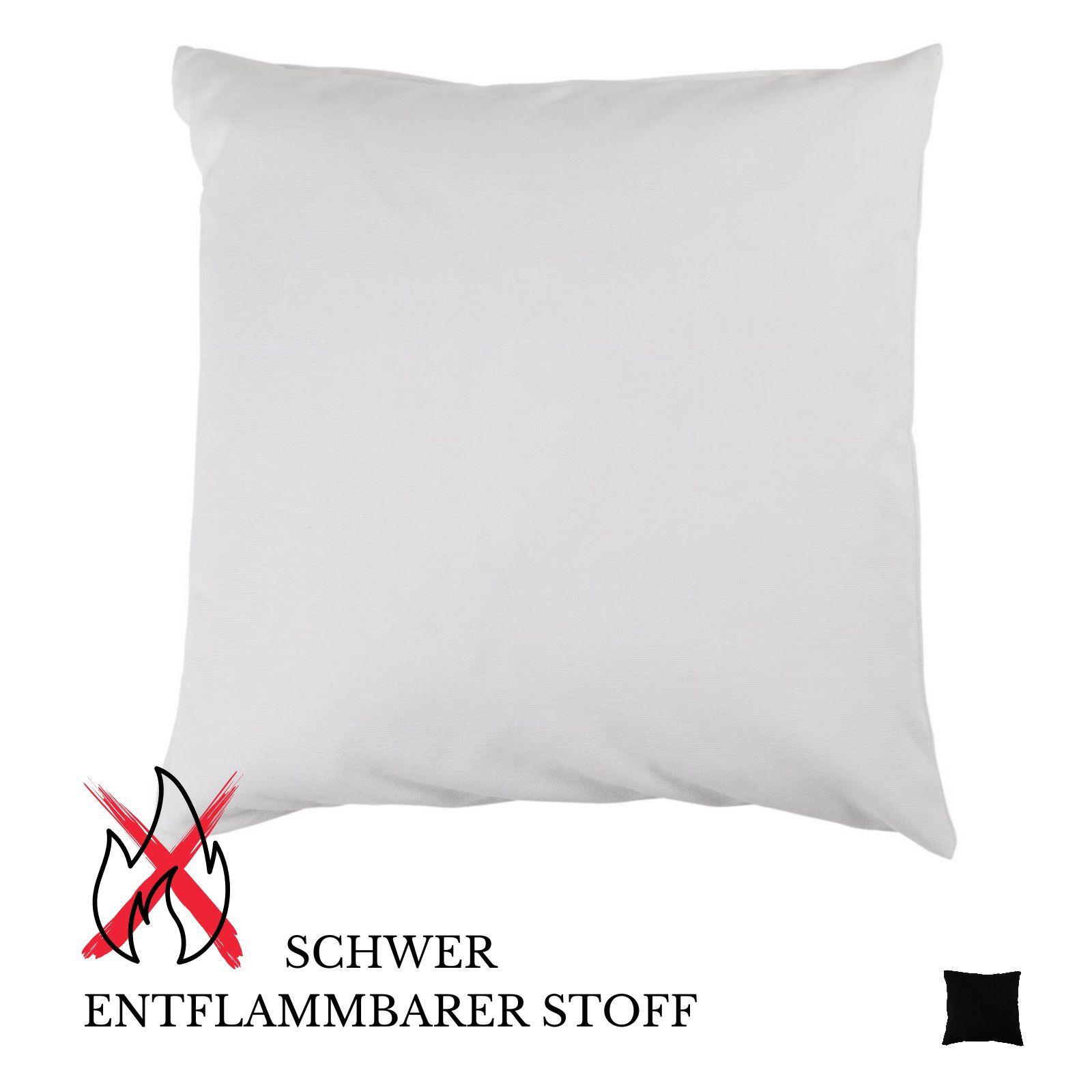 Kissenbezug Schwer entflammbar