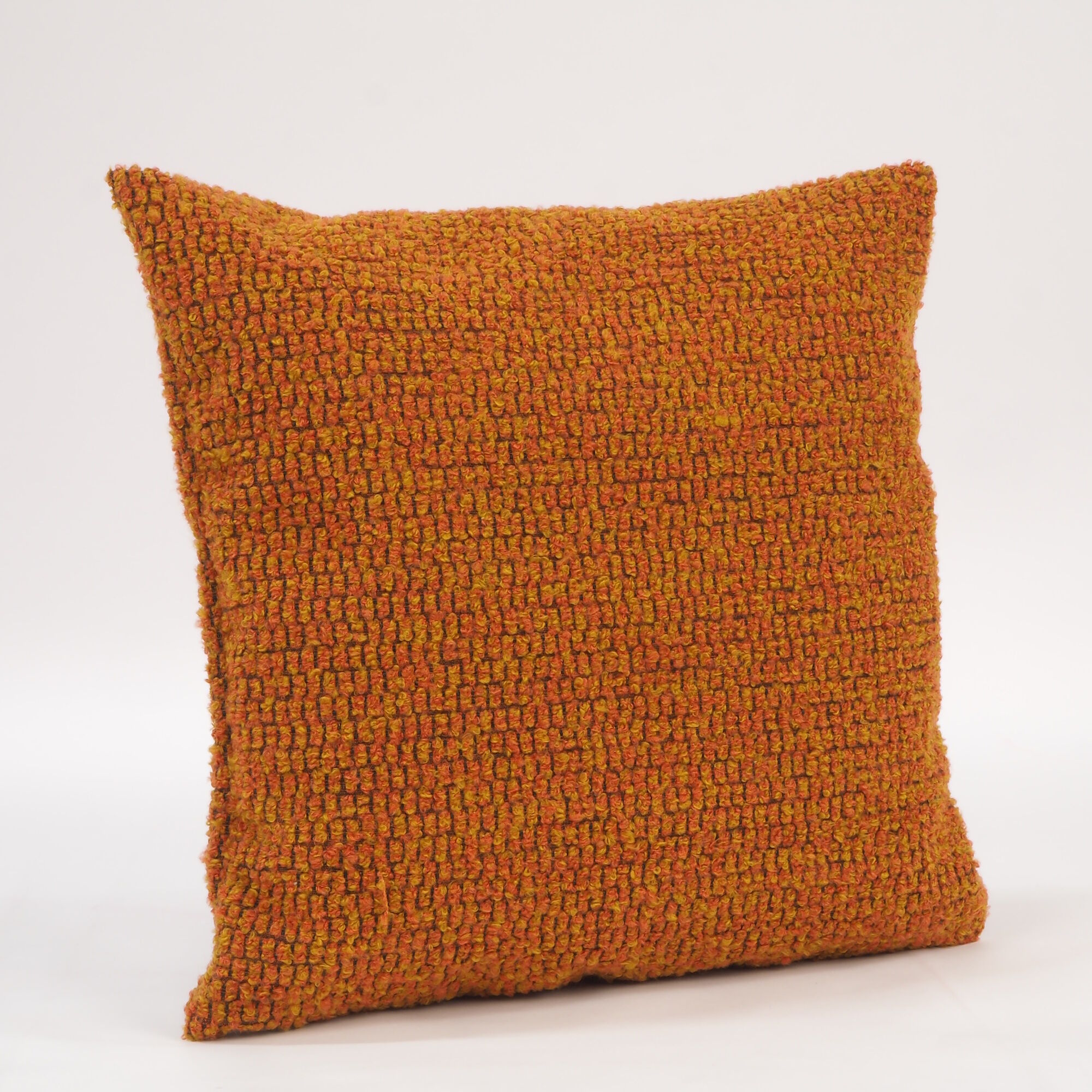 Kissenbezug Hendrik Beige Rot Orange 30x30 40x40 50x50 cm