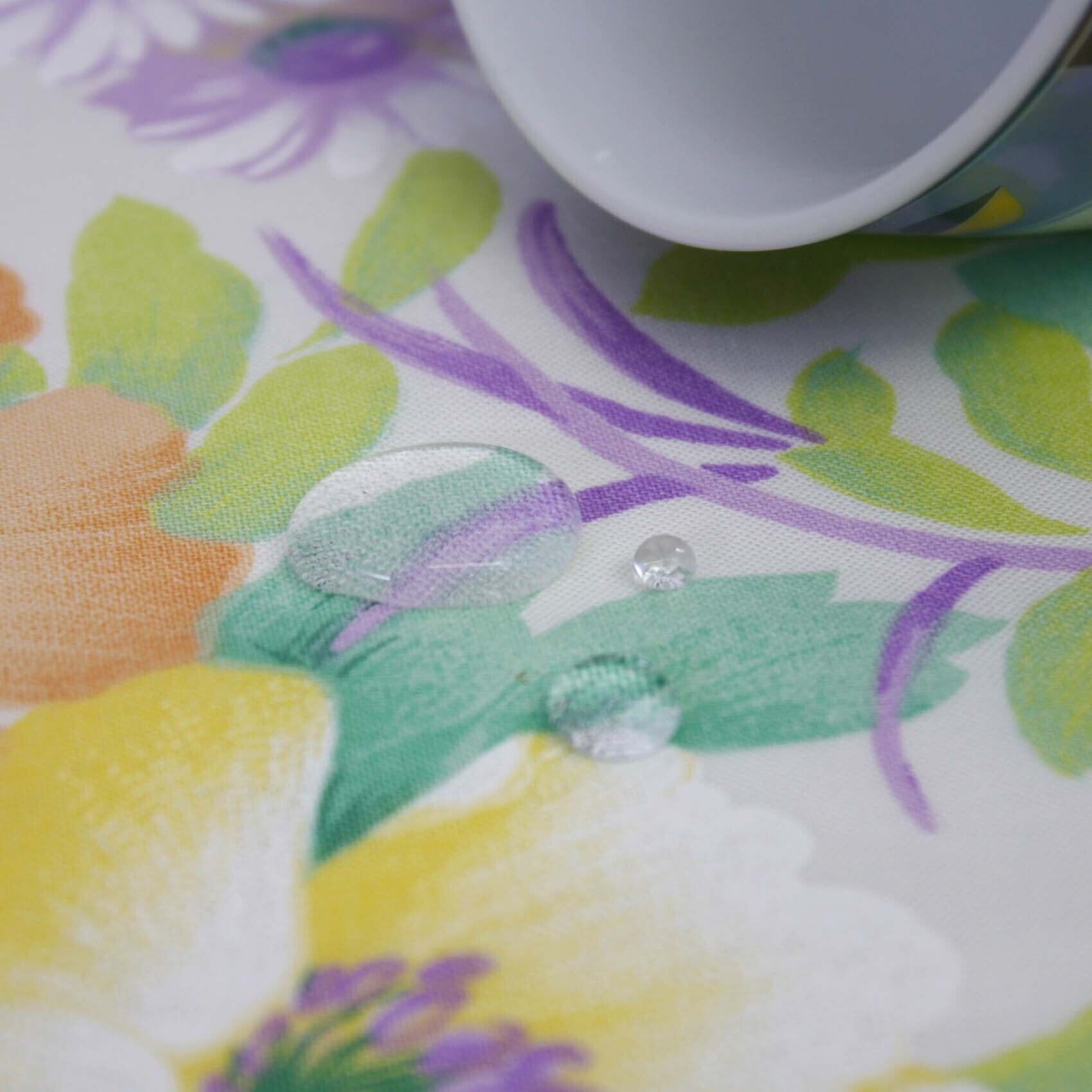 Outdoor Tischdecke Blumen Rosa-100x100 cm