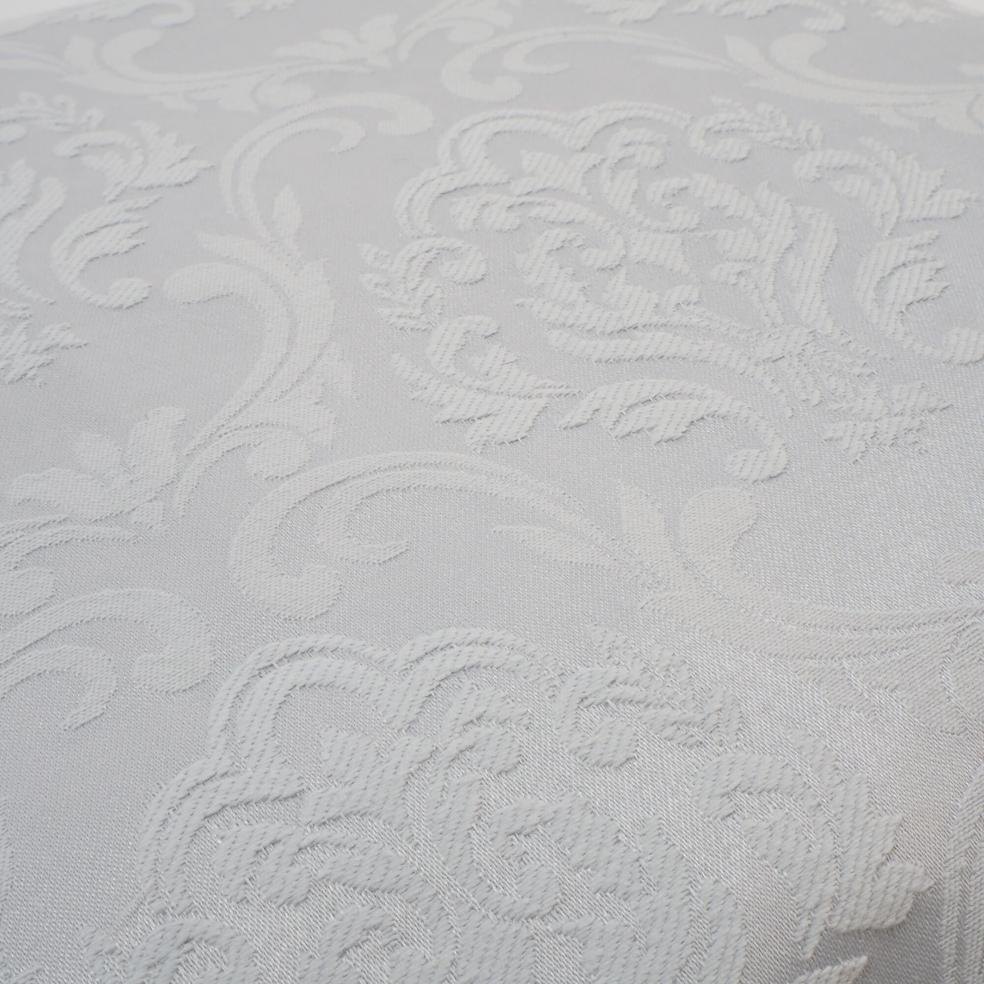 Barock Kissenbezüge Silber 40x40 2er Set