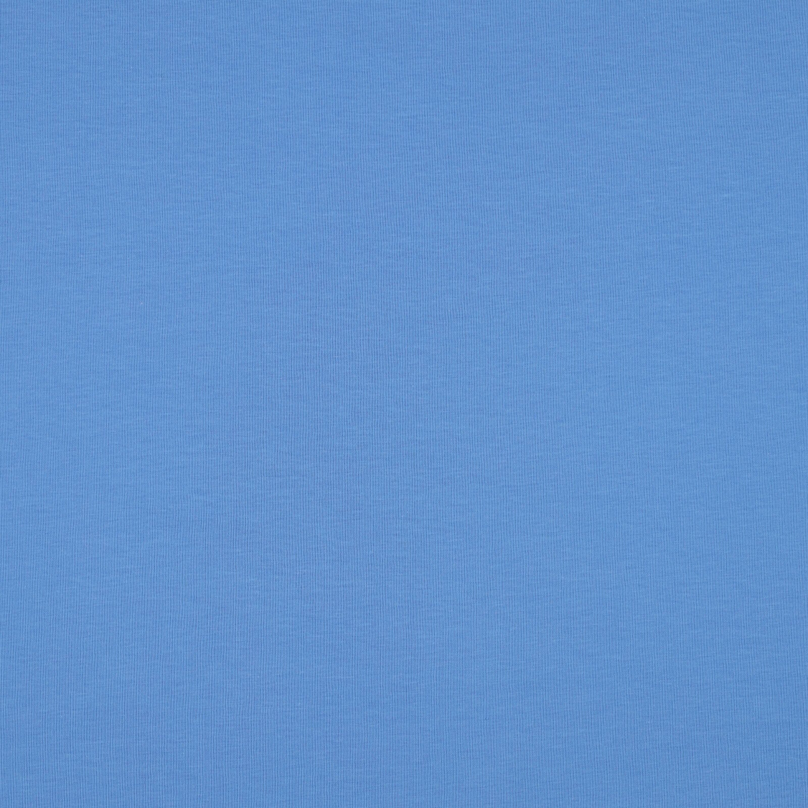 Bio Bündchenstoff Uni Blau
